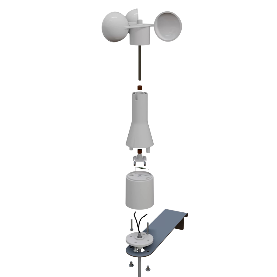Wind speed sensor