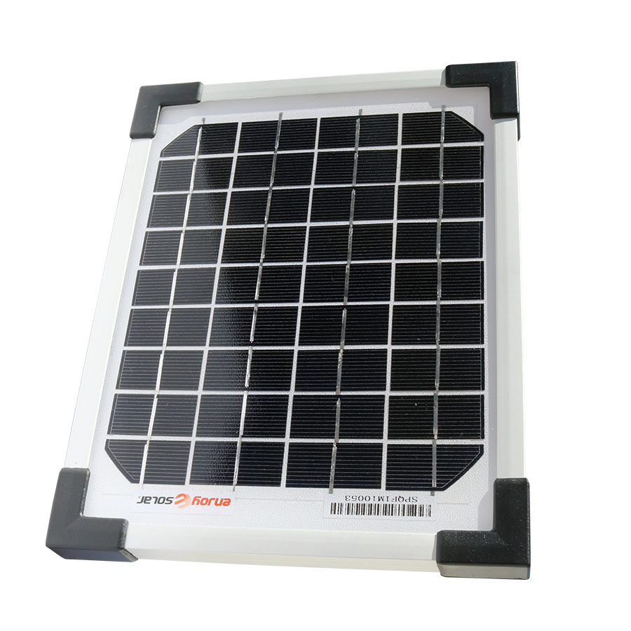 Solar panel monocrystalline 5W / 12V