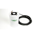 Fan-aspirated solar radiation shield, 12V Input, shield only, 5 m cable length with connector