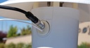 Fan-aspirated solar radiation shield, 12V Input, shield only, 5 m cable length with connector