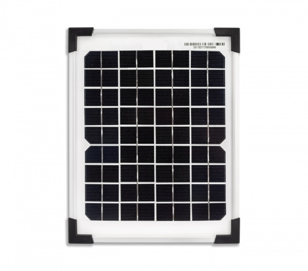 Solar panel monocrystalline 5W / 12V