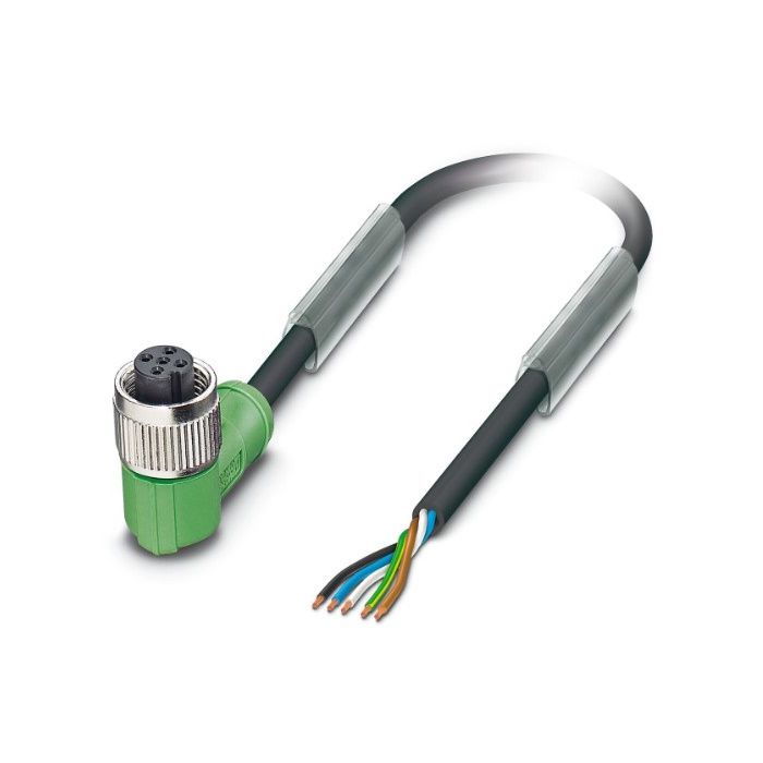 Sensor cable - 5PF 1.5-PUR, M12 Angled