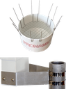 Rain and precipitation sensor with 1,5m cable, bracket, and bird spikes