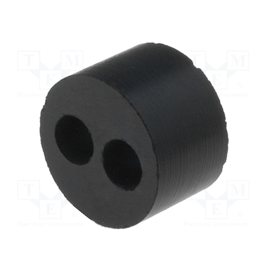 Multiple Sealing Insert for gland, 2 x 4mm, M16, NBR rubber