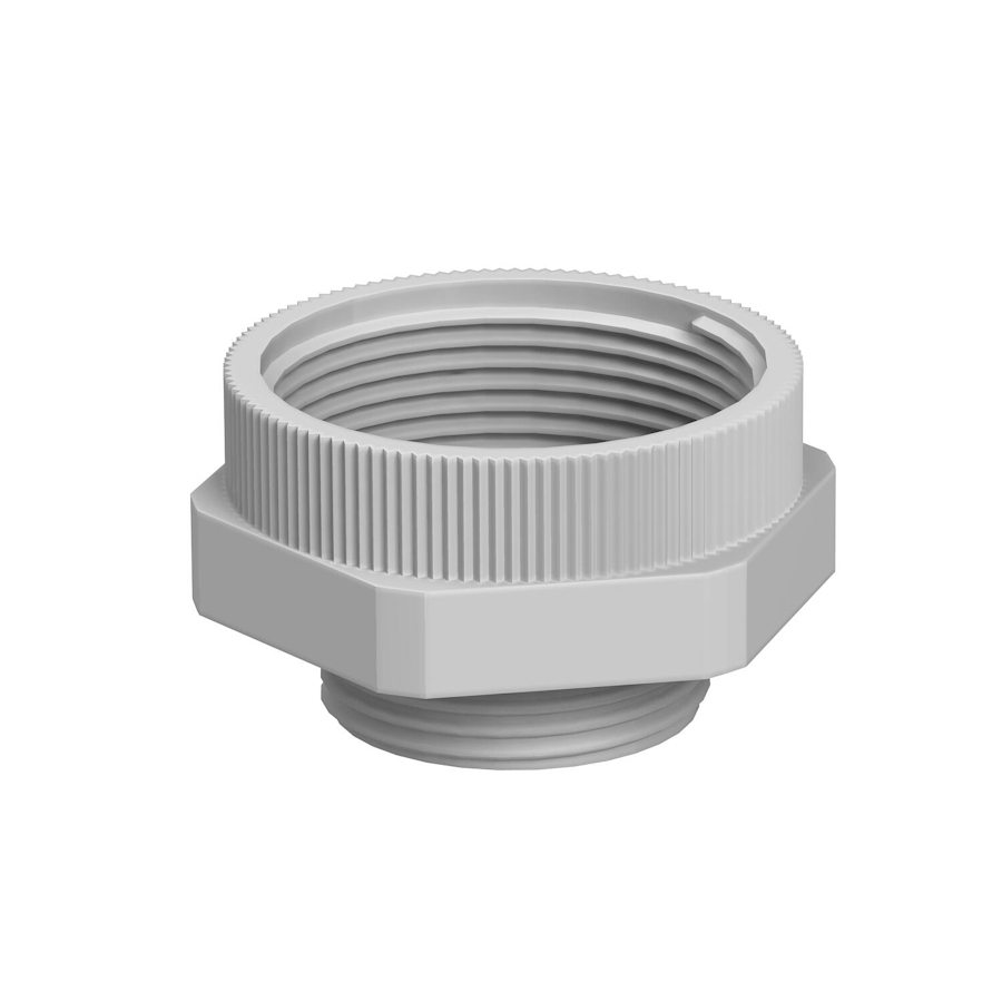 Intermediate expansion connector, metric thread (50)
