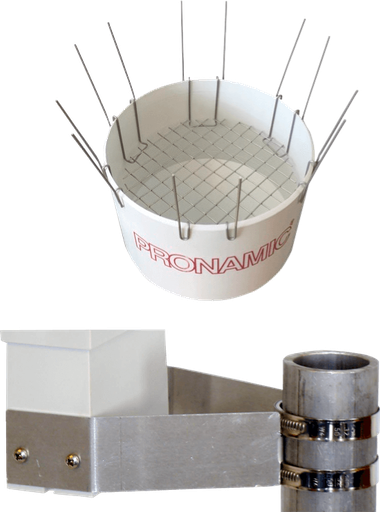 Rain and precipitation sensor with 1,5m cable, bracket, and bird spikes